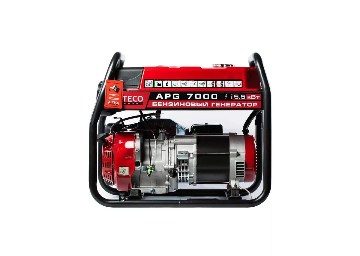 Бензиновый генератор 2.2 кВт Huter DY2500L 220В ручной однофазный четырехтактный