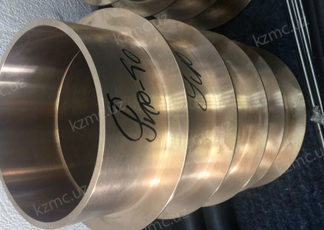 Бронзовая втулка 195х150х42 БрАЖ9-4