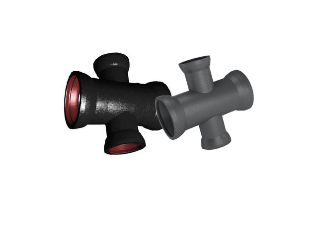 Чугунный раструбный крест ВЧШГ 250х150