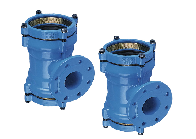 Чугунные тройники раструб-фланец System 2000 110х100 PN 16