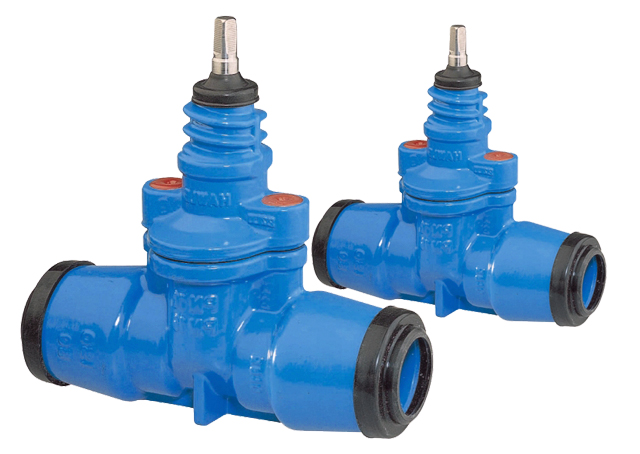 Чугунный вентиль PE/PE 2"х63 PN 16