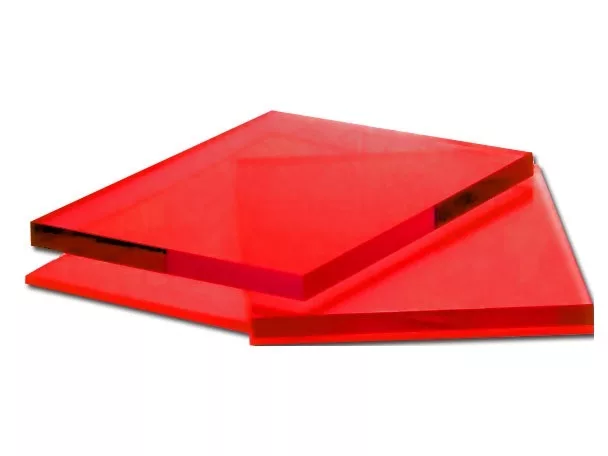 Оргстекло красное 5х1000 ТОСП