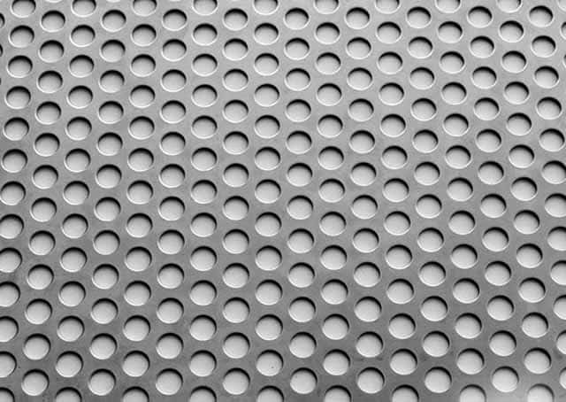 Перфорированный алюминиевый лист 6.5х2000х2000 мм А0