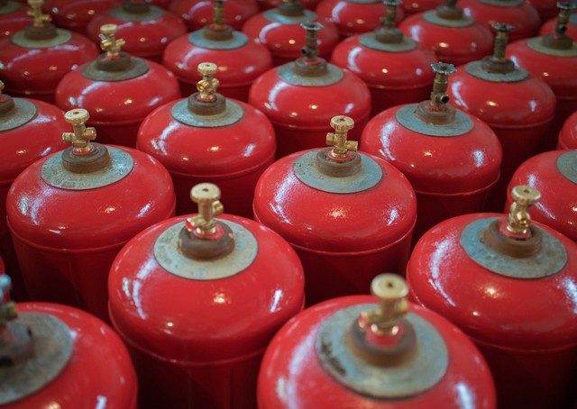 Пропан в баллонах 33.5 л жидкий  